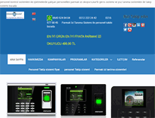Tablet Screenshot of personeltakipsistemi.org